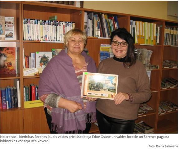 VKKF atbalstītais projekets "Vienoti Sērenei cilvēkstāstos'' partnerībā ar biedrību ''Sērenes Ļaudis''